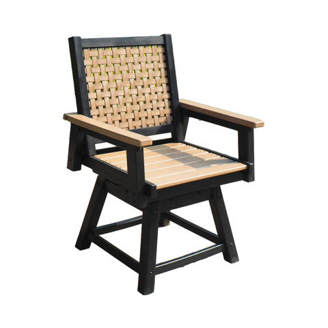 Minimalist Modern Outdoor Swivel Chair Dining Set for Garden Chair for Restaurant Garden Furniture Tavoli Sedie Rattan