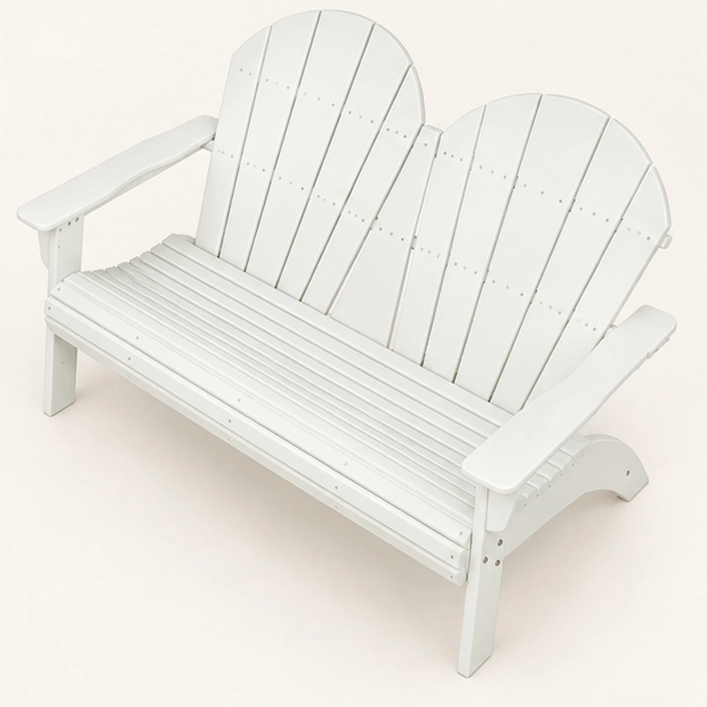 HDPE Twin Beach Chair — Rear-right three-quarter view