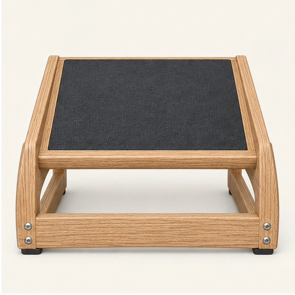 HDPE Footrest Stool — Front elevation