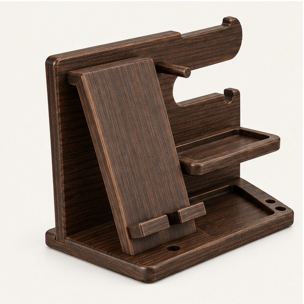 HDPE Multi-functional Bracket Stand — Rear-right three-quarter view
