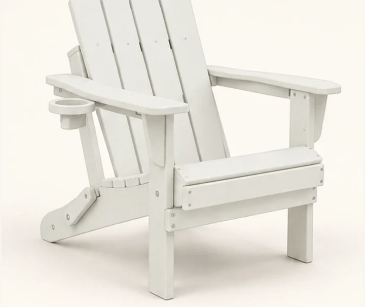 Oversized Folding Adirondack Chair in M011 finish, view 1