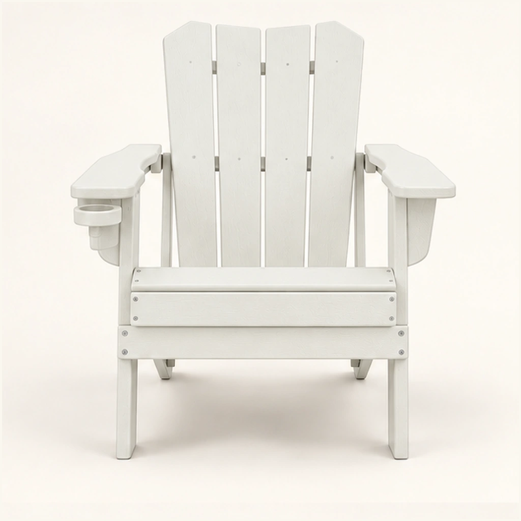 Oversized Folding Adirondack Chair in M011 finish, view 2