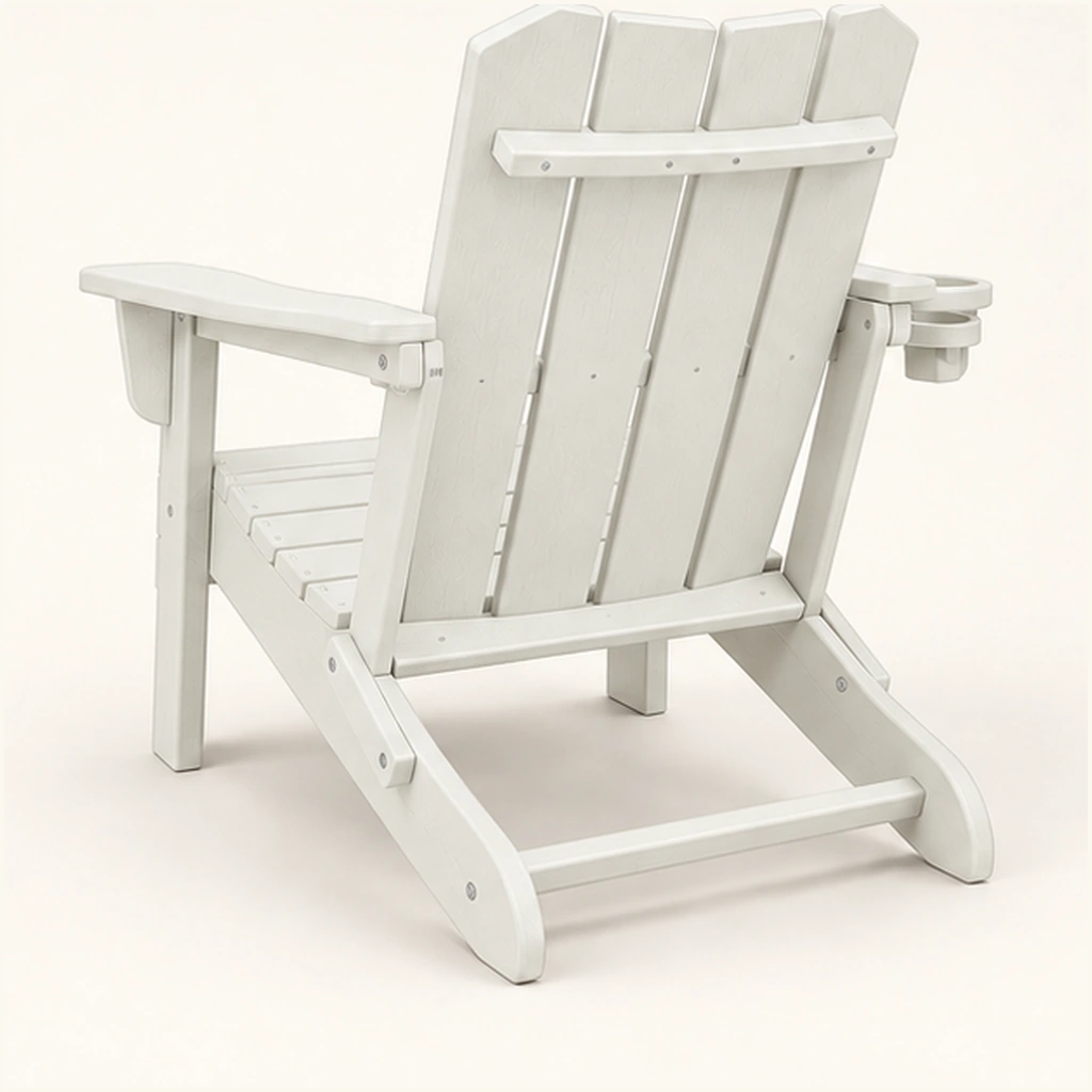 Oversized Folding Adirondack Chair in M011 finish, view 4