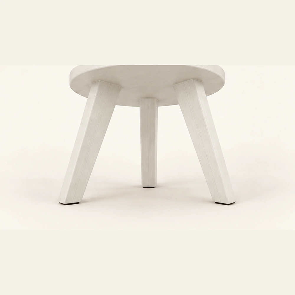 Three-Leg Round HDPE Side Table in M011 finish, view 4