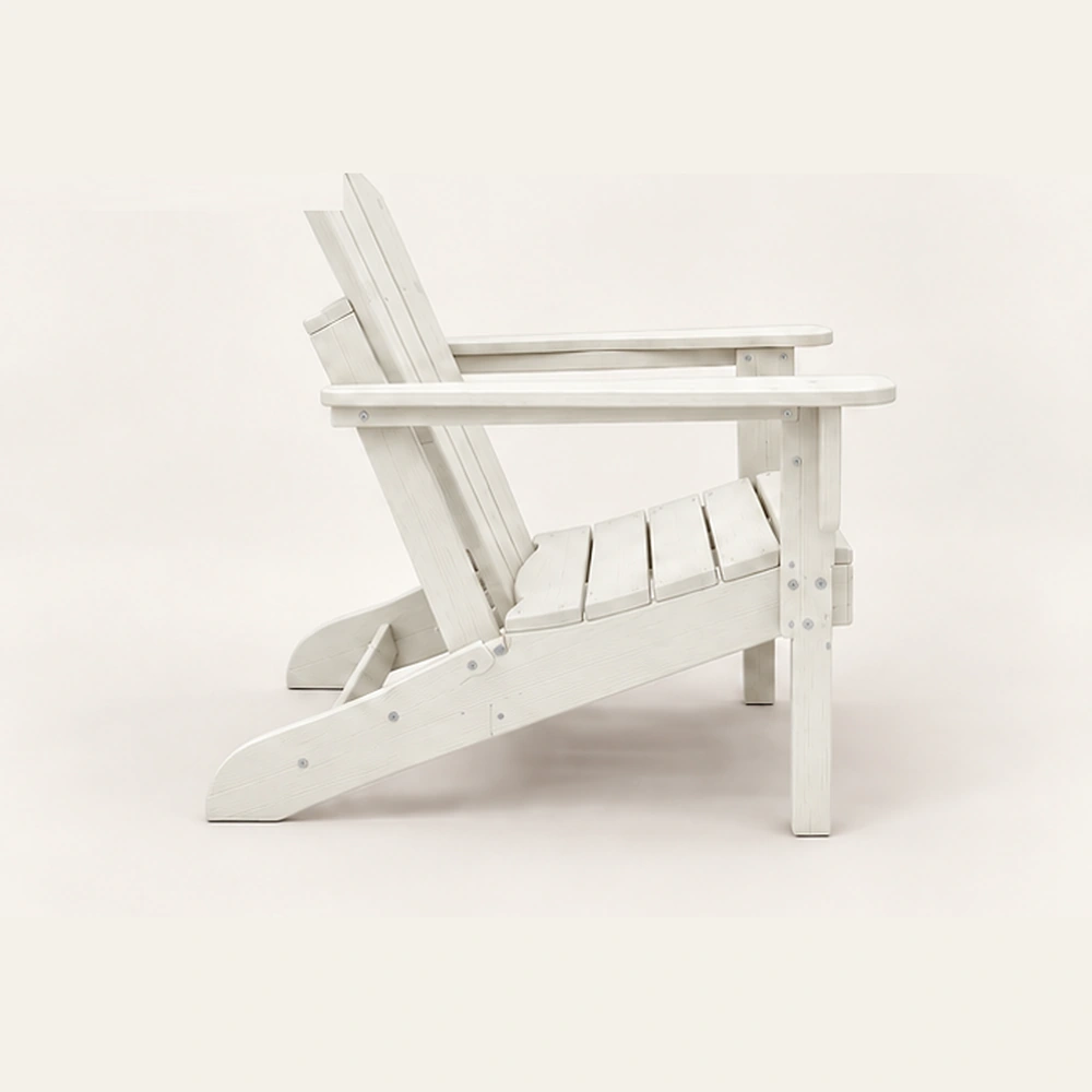 Straight-Leg Five-Slat HDPE Adirondack Chair in M011 finish, view 3