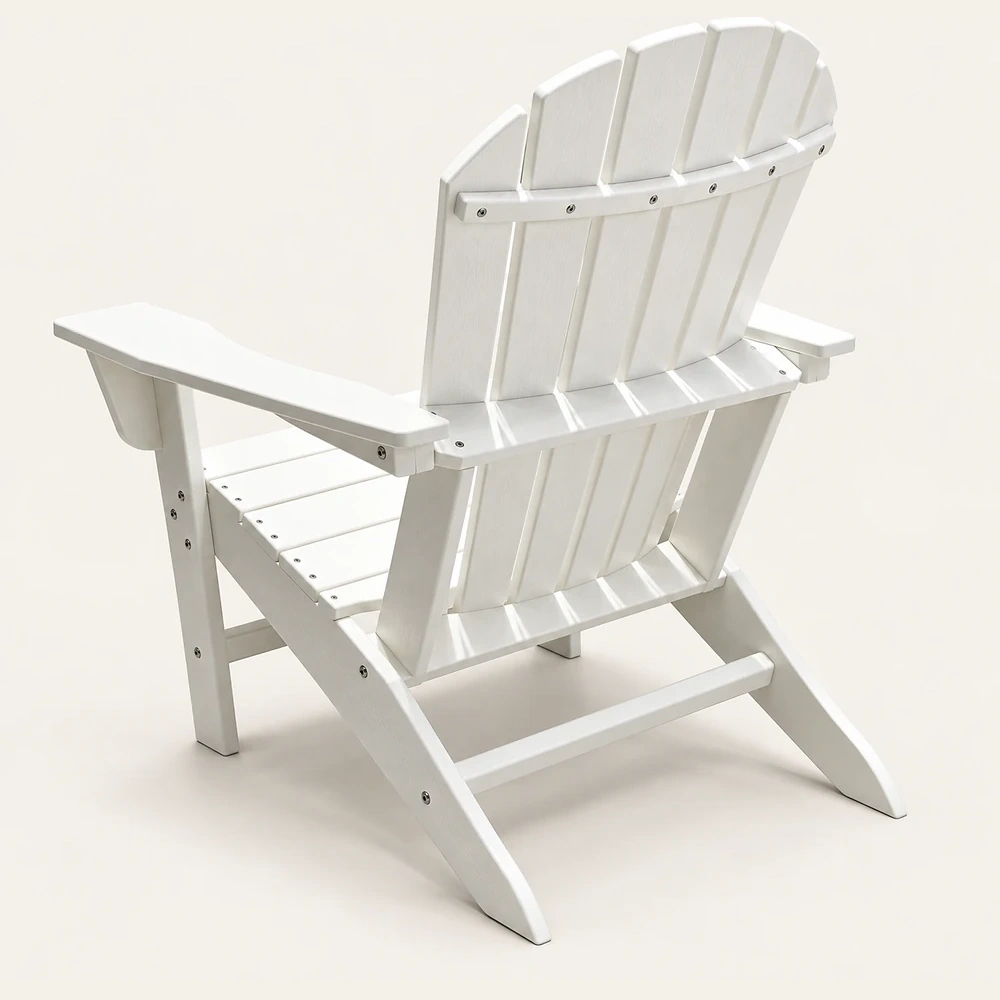 3-Piece HDPE Adirondack Chair and Side Table Set in M011 finish, view 3