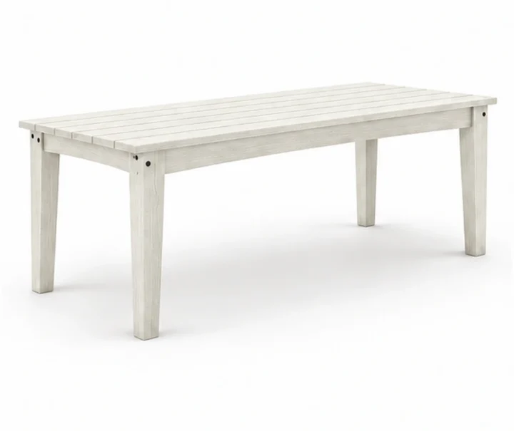 HDPE Outdoor Dining Table for 6–8 Persons in M011 finish, view 1